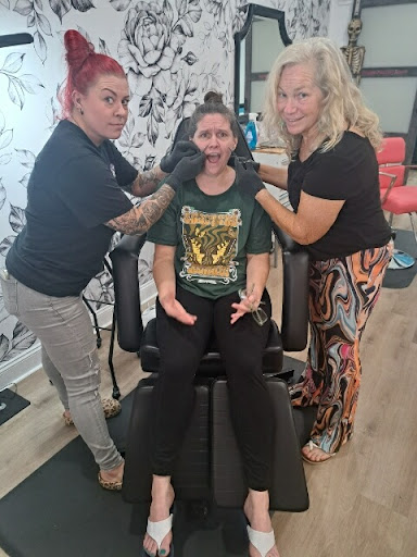 Explore full arm sleeve tattoo ideas for men, creative tattoo ideas in Norfolk, available at Finders Keepers Body Piercing
