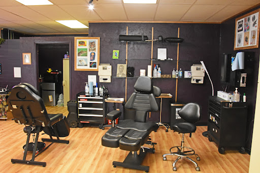 Explore inside forearm tattoo ideas, creative tattoo ideas in Oelwein, available at Purple Thistle Tattoo