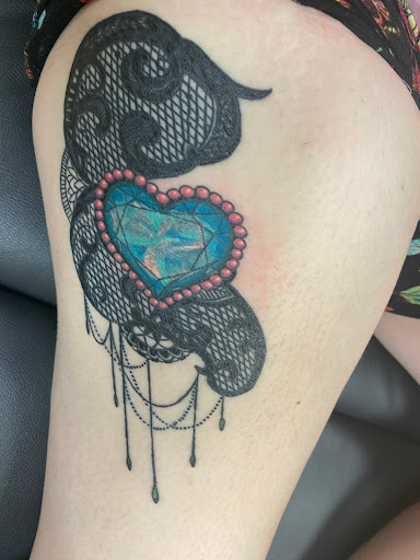 Explore hunting tattoo ideas, creative tattoo ideas in New Hampton, available at Crescent Moon Tattoo