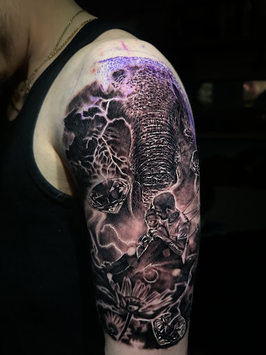 Explore zach bryan tattoo ideas, creative tattoo ideas in Fond Du Lac, available at Underground Ink