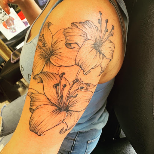 Explore donkey tattoo ideas, creative tattoo ideas in Satellite Beach, available at Rocksteady Tattoo Company