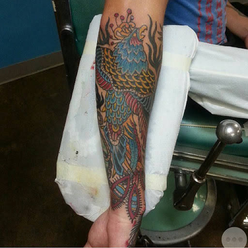 Explore naked women tattoo ideas, creative tattoo ideas in Temple, available at Lucky In Love Tattoo