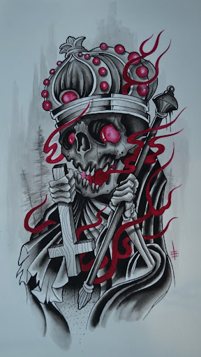 Find time tattoo ideas for your next unique tattoo in Little Falls at Elliotts Tattoo