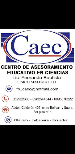 CENTRO DE ASESORAMIENTO EDUCATIVO EN CIENCIAS CAEC - Otavalo