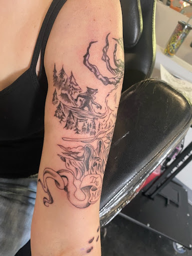 Explore group tattoo ideas for 4, creative tattoo ideas in Kissimmee, available at Fallen Heroes Tattoo & Piercing (Florida)