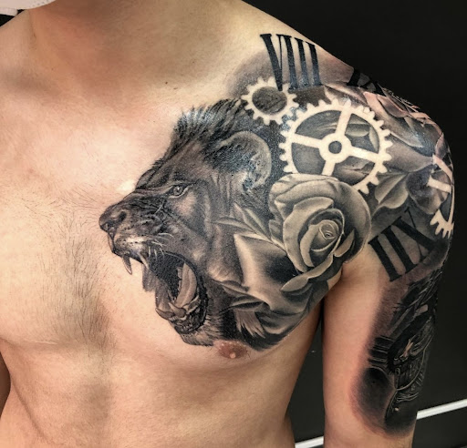 Explore side finger tattoo ideas, creative tattoo ideas in San Antonio, available at Platinum Tattoos & Piercings