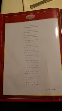 Pizzeria Angelo Botta à Bari carte