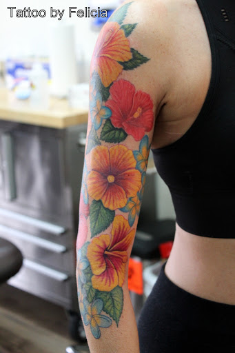 Explore tattoos for behind the ear ideas, creative tattoo ideas in Fort Myers, available at Tiger Lotus Tattoo and Piercing