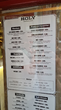 Holy Sandwich Shop à Porto menu