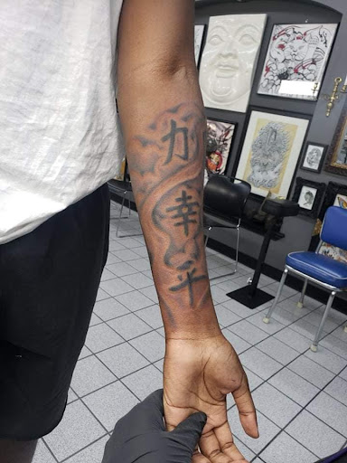 Explore black belt tattoo ideas, creative tattoo ideas in Houston, available at 333 Tattoo Studio HTX