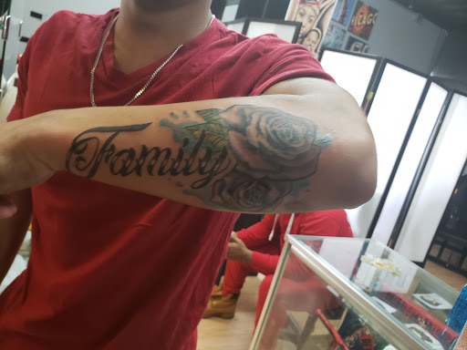 Explore animal tattoo sleeve ideas, creative tattoo ideas in Chicago, available at 7 Shades of Gray Tattoo Boutique