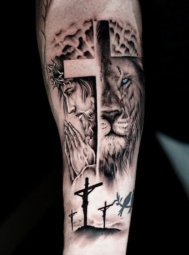 Explore pyramid tattoo ideas, creative tattoo ideas in Las Vegas, available at Club Tattoo