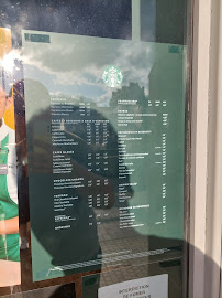 Menu du Starbucks Clermont-Ferrand Jaude à Clermont-Ferrand