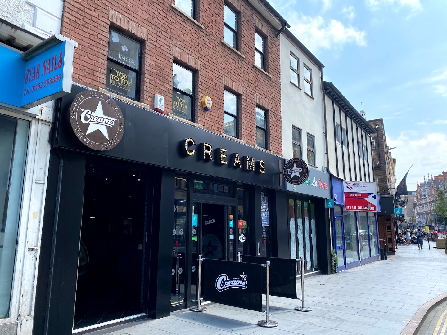 Creams Cafe Leicester