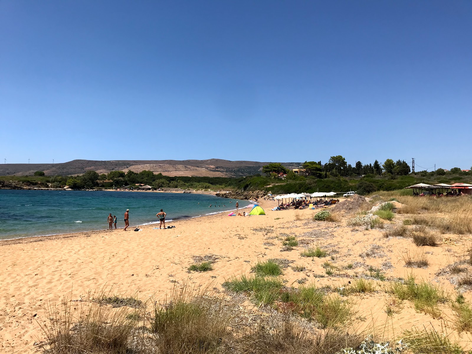 Vrachinari beach'in fotoğrafı imkanlar alanı