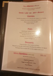 Restaurant italien La Chaumière Romaine à Mennecy - menu / carte
