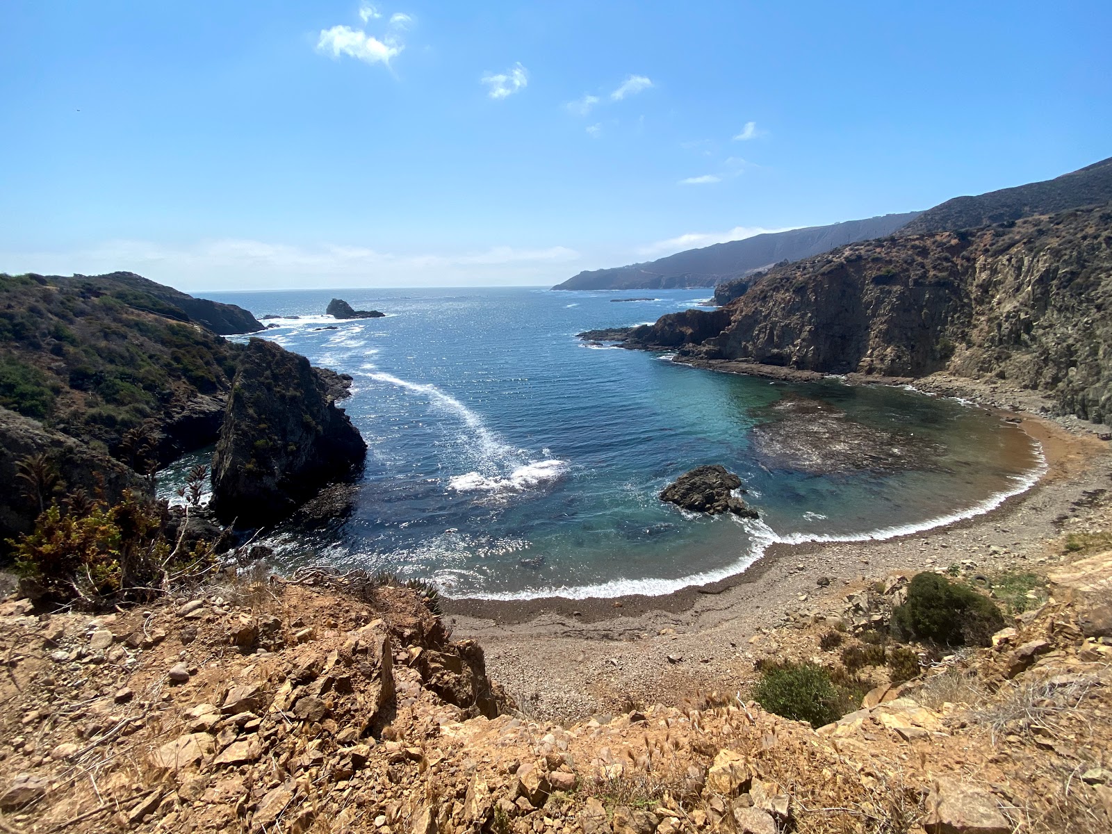 El Zepelin Beach的照片 带有岩石地形表面