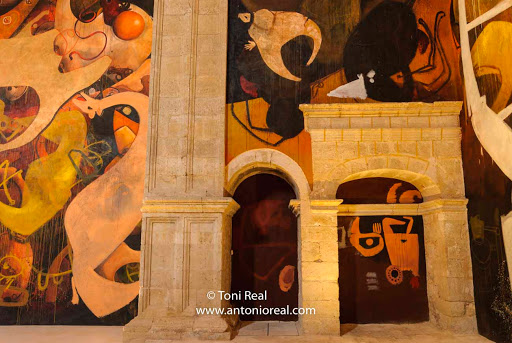 Foto de Pintura Mural de Alarcón. UNESCO. Jesus Mateo en Alarcón, Cuenca