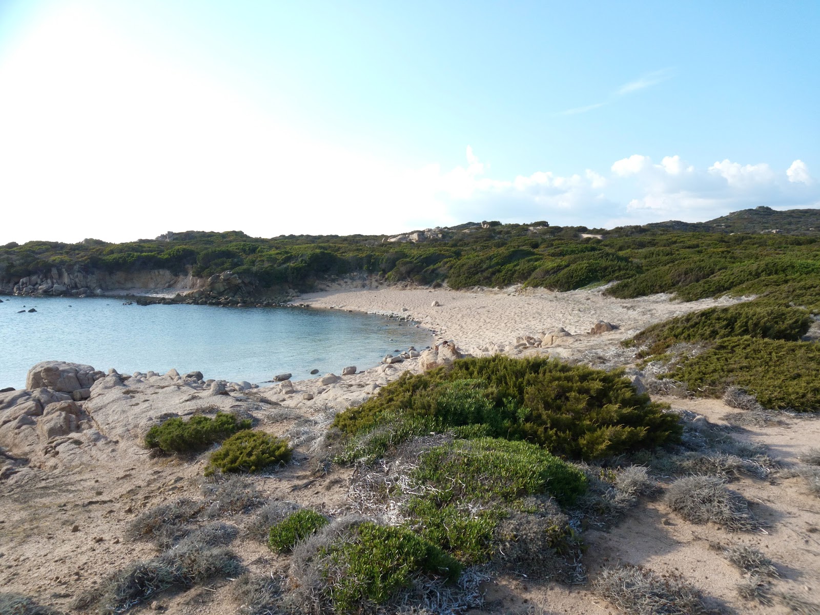 Foto av La Testa beach VII med liten vik