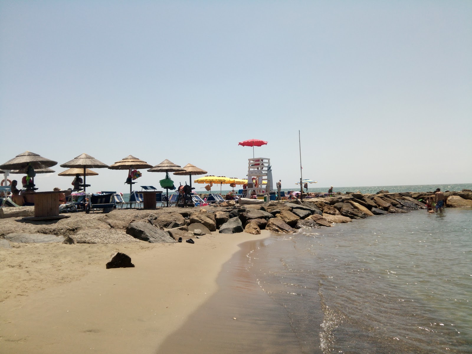 Zdjęcie Ladispoli beach obszar kurortu nadmorskiego