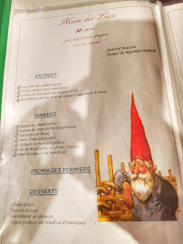 La Ferme d'Espiau à Billière menu