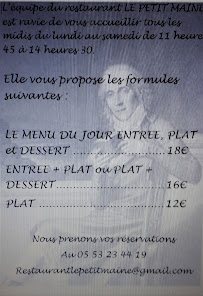 Photos du propriétaire du Restaurant Le Petit Maine à Bergerac - n°2