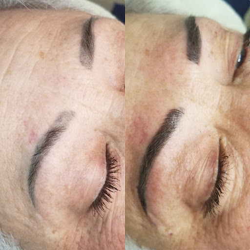 Explore anarchy tattoo ideas, creative tattoo ideas in Peoria Heights, available at BeautiFULL Brows By Jen Microblading - Permanent Makeup Wild Honey Beauty Studio