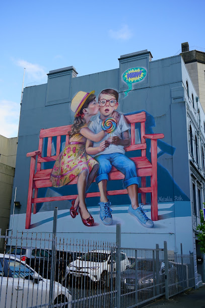 Love Is In The Air mural