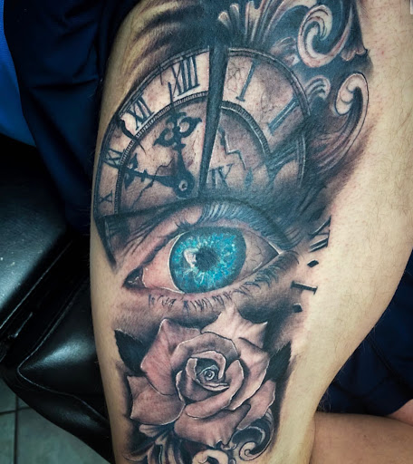 Explore sea life tattoo ideas, creative tattoo ideas in Buffalo, available at True Gloom Tattoo Studio