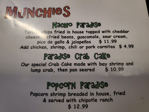 Bar & Grill «Paradise Key Dockside Bar & Grill», reviews and photos, 165 Cove Harbor N, Rockport, TX 78382, USA