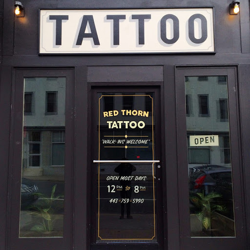 Tattoo Shop «Red Thorn Tattoo», reviews and photos, 1731 Maryland Ave, Baltimore, MD 21201, USA