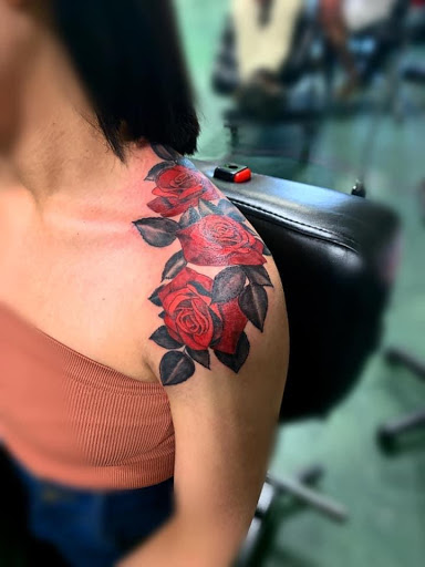 Explore not all who wander are lost tattoo ideas, creative tattoo ideas in Roanoke, available at Saint Cecilias Art Studio