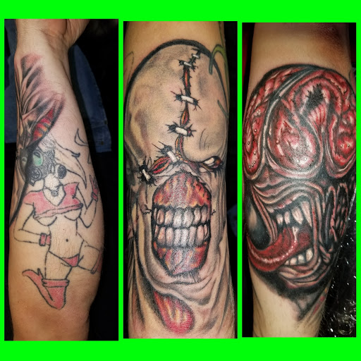 Explore jade tattoo ideas, creative tattoo ideas in Hilliard, available at 22 Caliber Tattoo Mega Studio