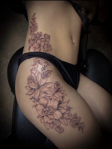 Find web tattoo ideas for your next unique tattoo in Moweaqua at Fleshwound Tattoo
