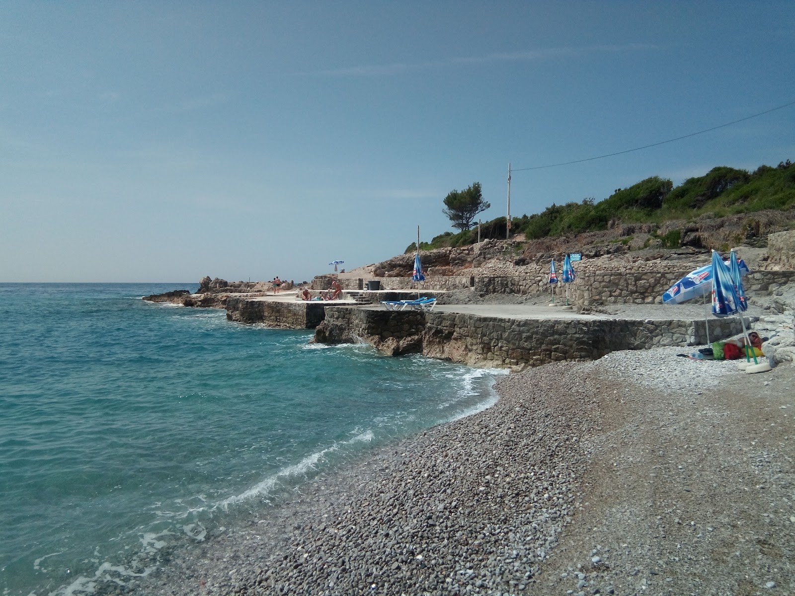 Foto av Ploce beach - populär plats bland avkopplingskännare