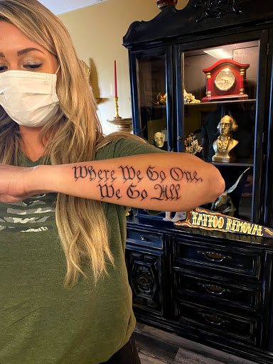 Explore 444 tattoo ideas for couples, creative tattoo ideas in Warner Robins, available at Untold Pain Tattoo Studio