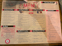 Menu du Marcelle et Morris à Brest