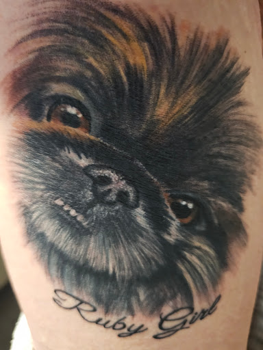 Explore christmas tree tattoo ideas, creative tattoo ideas in Toms River, available at The Daruma Tattoo & Piercing Company