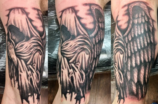 Explore fork tattoo ideas, creative tattoo ideas in Anchorage, available at Unique Ink AK