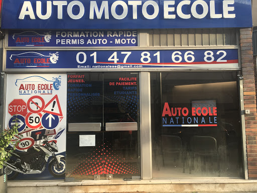 Auto-École Nationale à La Garenne-Colombes, Hauts-de-Seine
