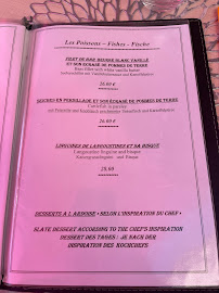 Restaurant Restaurant La Fontaine à Grimaud (le menu)