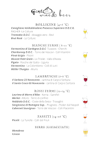 Menu du Gastronomia GUSTÓ Bistrot à Carpi