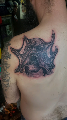 Explore smoking tattoo ideas, creative tattoo ideas in Tarpon Springs, available at Tarpon Springs Tattoo Co.,Llc