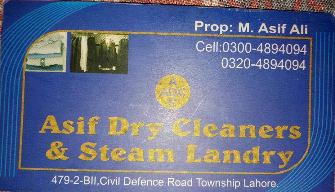 Asif Dry Cleaners and Steam Landry