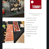 BAR TOMMY à Udine carte