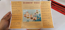 Restaurant chinois Diamant Rose à Paris (la carte)