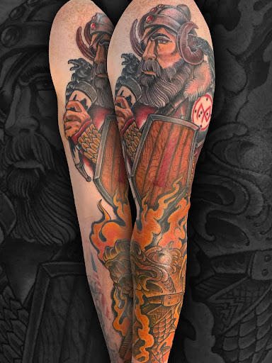 Explore ares tattoo ideas, creative tattoo ideas in Ballston Spa, available at Ransom Tattoo Gallery