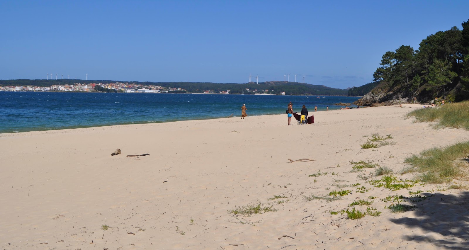 Fotografija Praia Barreira podprto z obalami