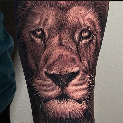 Explore tattoo ideas for a submissive, creative tattoo ideas in Odessa, available at Black Cat Tattoo Company