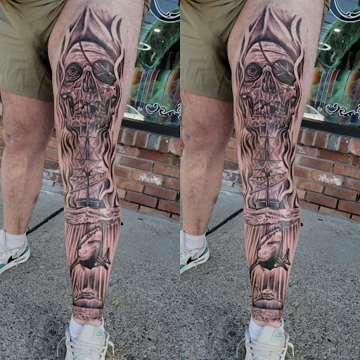 Explore first tattoo ideas men's, creative tattoo ideas in Derby, available at Greyscale Tattoo